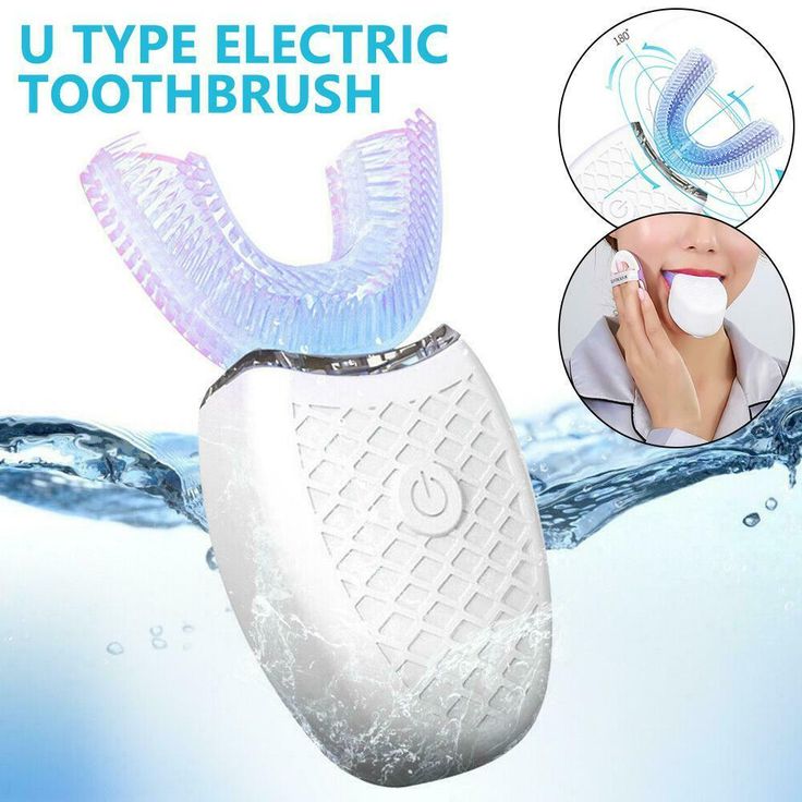360° U-Type Intelligent Automatic Sonic Electric Toothbrush
