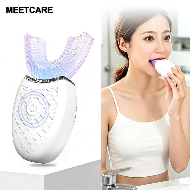 360° U-Type Intelligent Automatic Sonic Electric Toothbrush