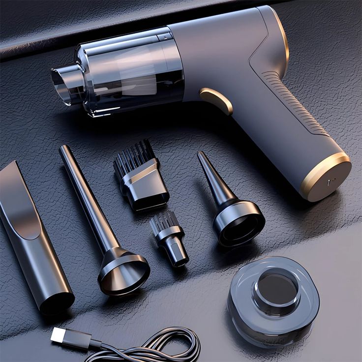 4-in-1 Wireless Mini Car & Home Vacuum Cleaner