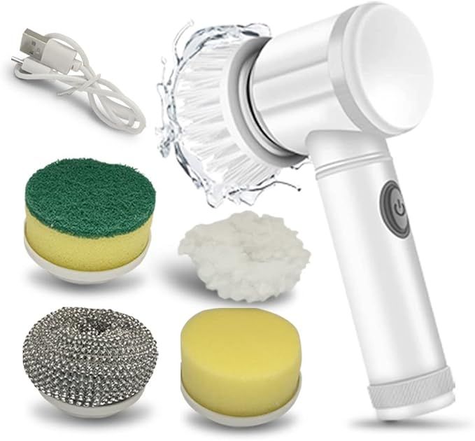 5-in-1 Electric Kitchen Cleaning Brush