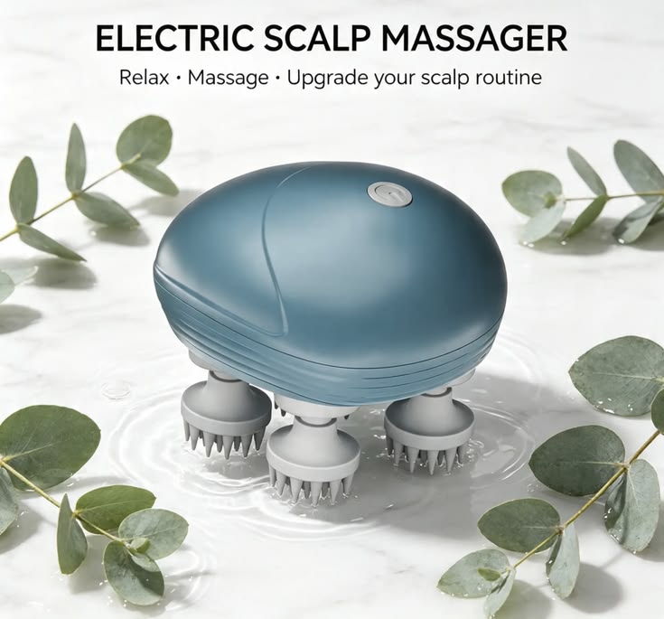 Deep Scalp Spa & Electric Hair Massager